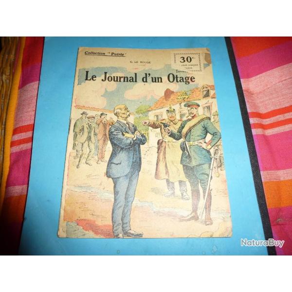 b COLLECTION " PATRIE "  34 .     LE  JOURNAL  D  UN  OTAGE