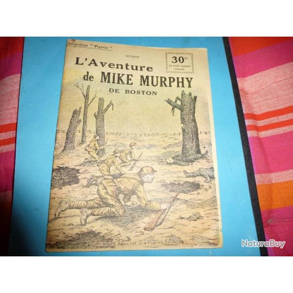 b COLLECTION " PATRIE "  87 . L AVENTURE DE MIKE MURPHY DE BOSTON