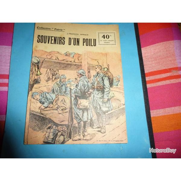 DO COLLECTION " PATRIE "  134 .       SOUVENIRS D UN POILU