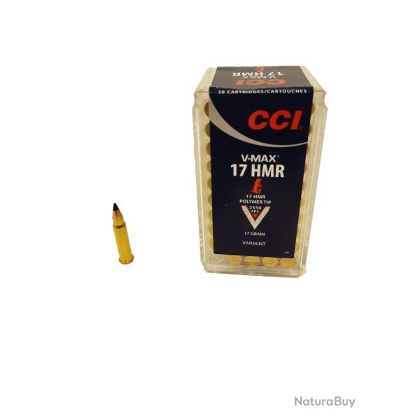 Cartouches � balle CCI 17HMR V-Max