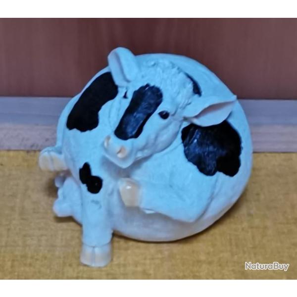 tirelire figurine vache normande