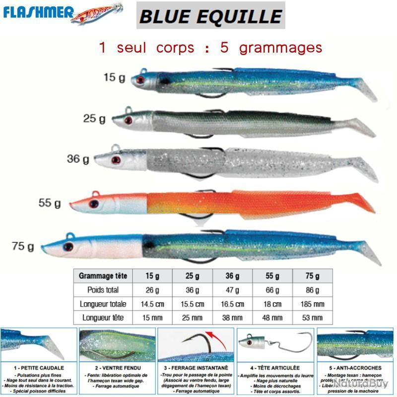 Flasmer Lançon Monté Blue Equille