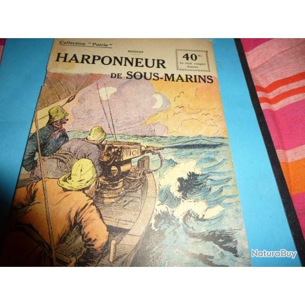 DO COLLECTION " PATRIE "  111 .       HARPONNEUR DE SOUS-MARINS