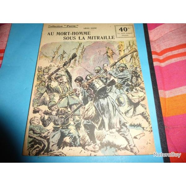 DO COLLECTION " PATRIE "  33 .     AU MORT-HOMME SOUS LA MITRAILLE