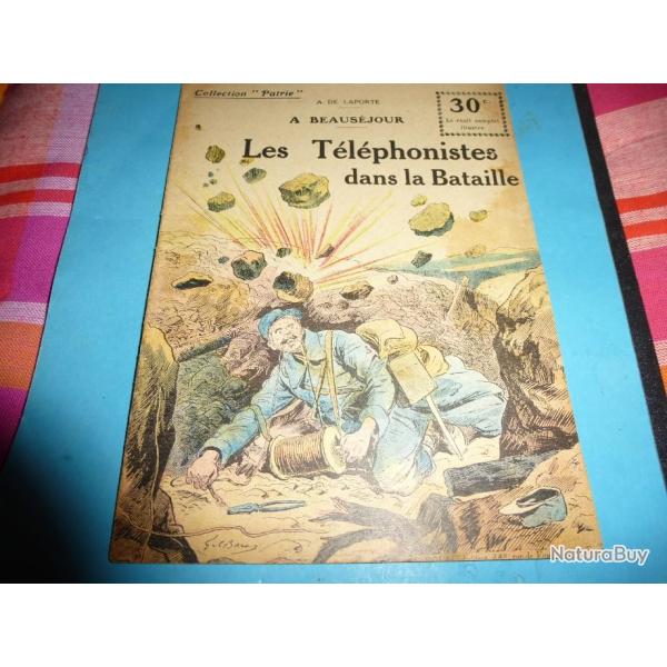 DO COLLECTION " PATRIE "  49 .    LES TELEPHONISTES DANS LA BATAILLE