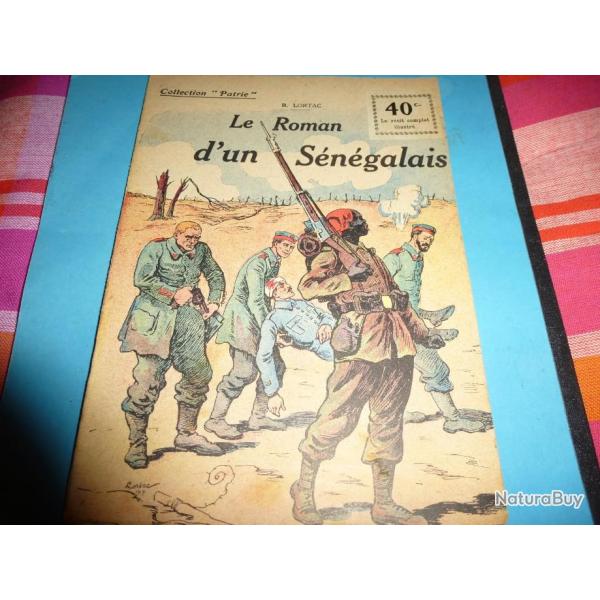 DO COLLECTION " PATRIE "  56 .    LE ROMAN D UN SENEGALAIS