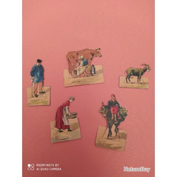 PRO PATRIA FERME FIGURINES CARTON