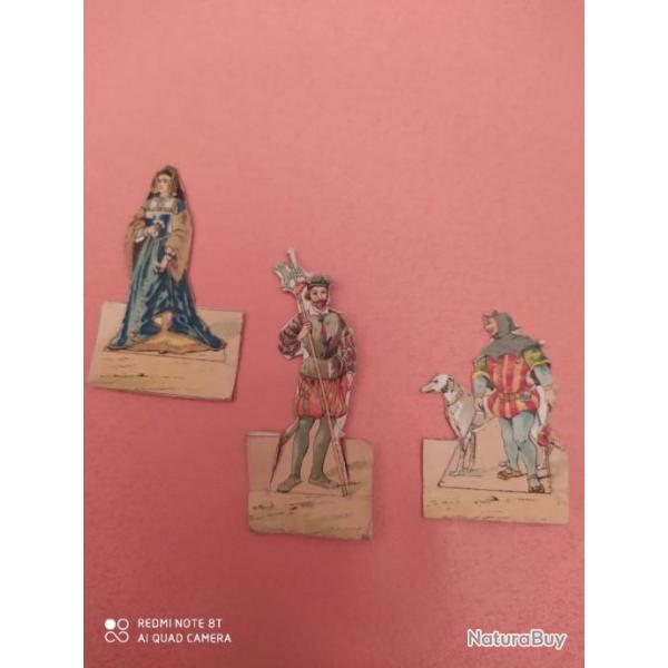 PRO PATRIA MOYEN AGE , RENAISSANCE, FIGURINES EN CARTON