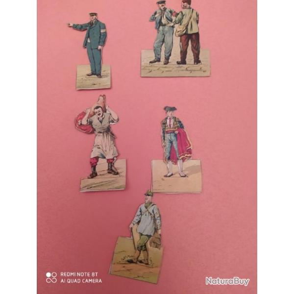 PRO PATRIA, M�TIERS, FIGURINES EN CARTON