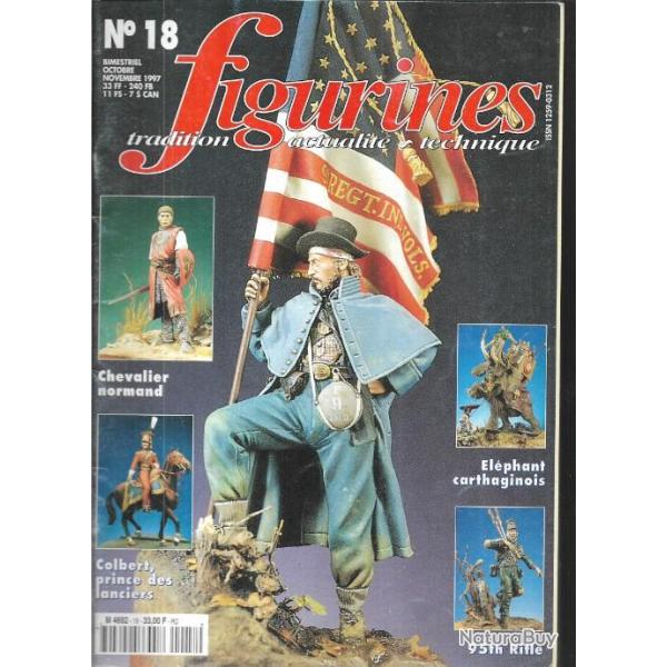 figurines 18 , chevalier normand, colbert prince des lanciers, us navy seal au vietnam, corps royal