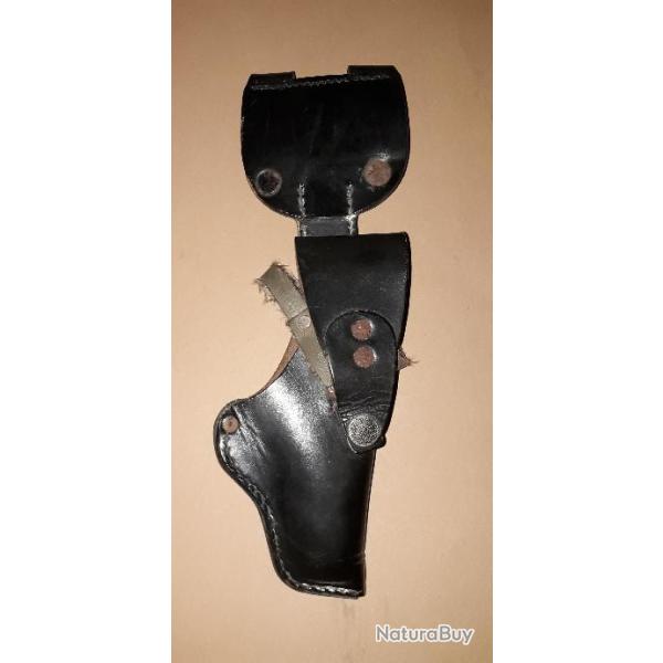 HOLSTER CUIR MOTARD GENDARMERIE