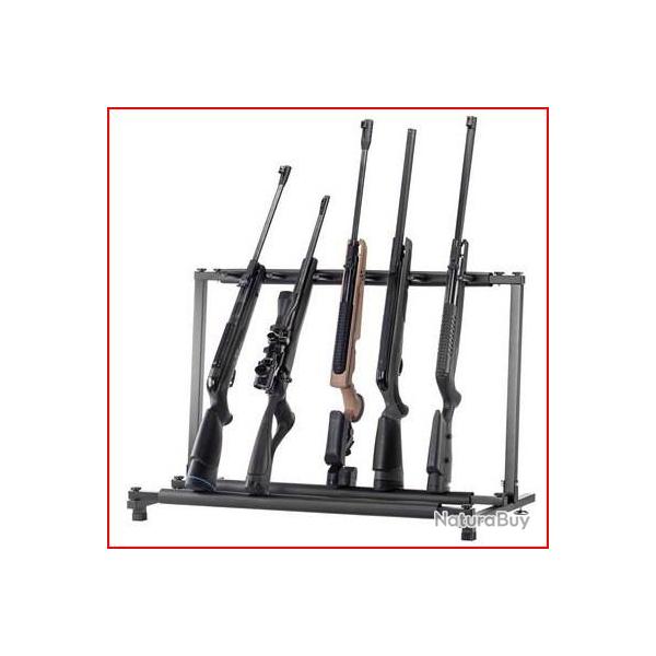 Ratelier vertical en mtal pour armes 5 armes