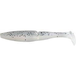 Leurre One Up Shad 4" 10cm Sawamura par 6 White Pepper