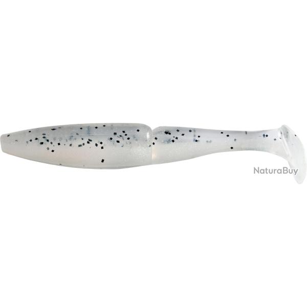 Leurre One Up Shad 4" 10cm Sawamura par 6 White Pepper