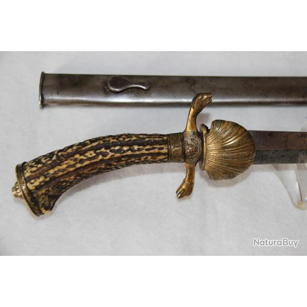 GRANDE  DAGUE  DE  VENERIE  EPOQUE  18  EME