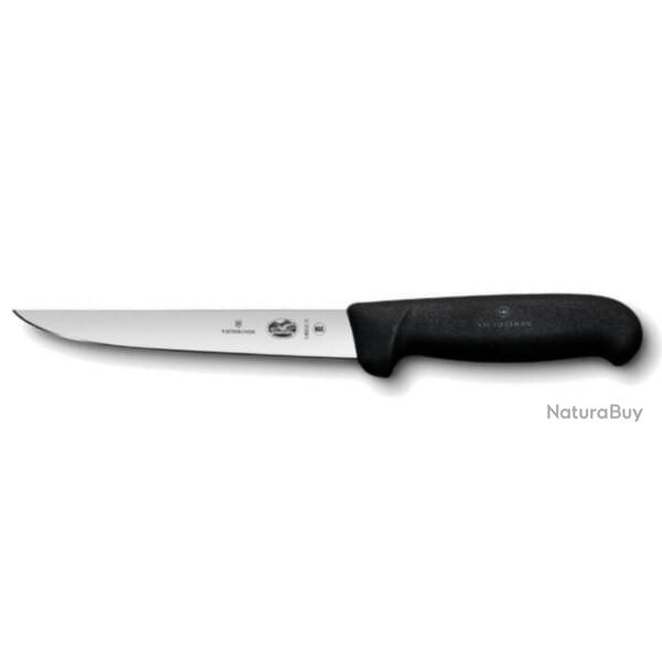 5.6003.12 Couteau � saigner 12 cm Victorinox manche noir