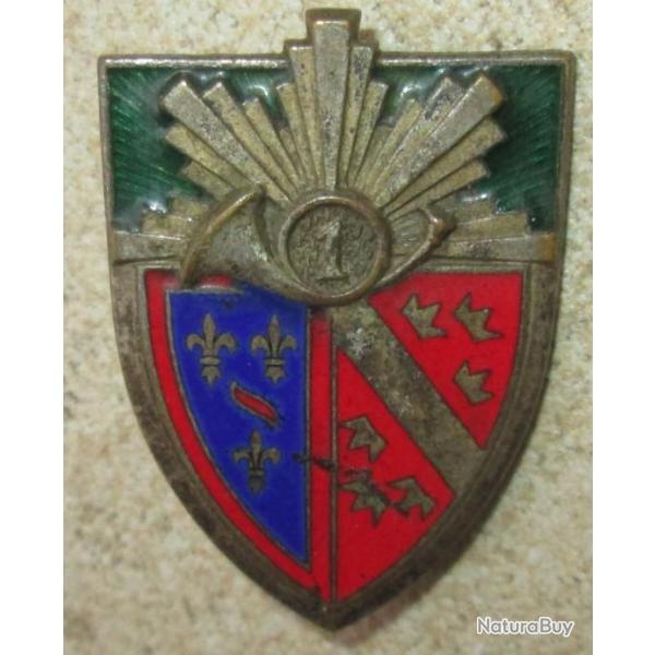 1� R�giment de Chasseurs, �mail, 1 dans cor, 2 bol�ros grav�s