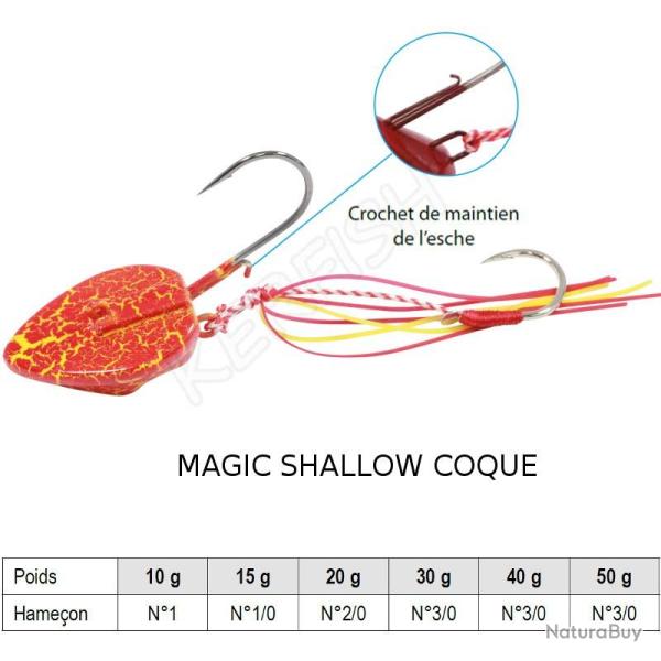 TENYA EXPLORER SHALLOW EXPLORER TACKLE 15 g Coque