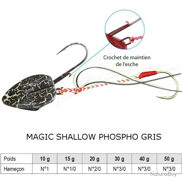 TENYA EXPLORER SHALLOW EXPLORER TACKLE 20 g Phospho Gris