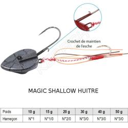 TENYA EXPLORER SHALLOW EXPLORER TACKLE 50 g Huitre