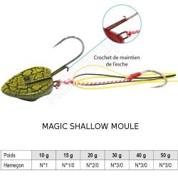 TENYA EXPLORER SHALLOW EXPLORER TACKLE 50 g Moule