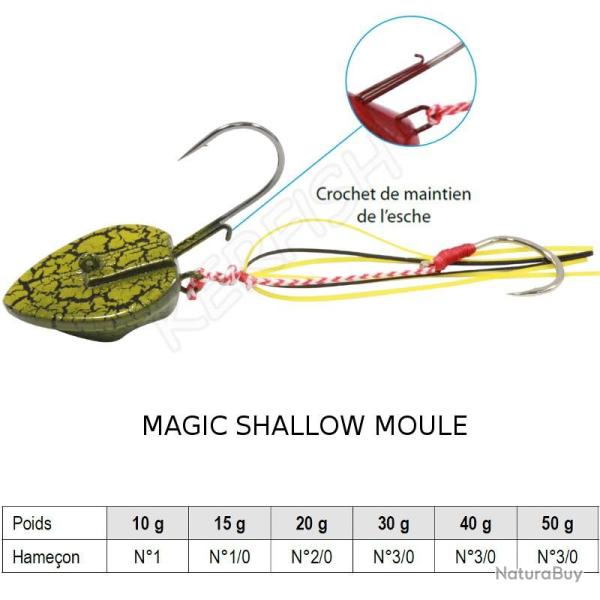 TENYA EXPLORER SHALLOW EXPLORER TACKLE 50 g Moule