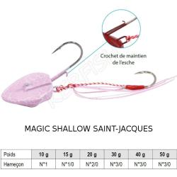 TENYA EXPLORER SHALLOW EXPLORER TACKLE 50 g Saint-Jacques