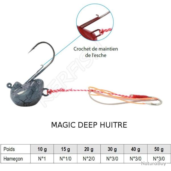 TENYA EXPLORER DEEP EXPLORER TACKLE 10 g Huitre