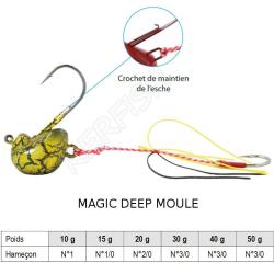 TENYA EXPLORER DEEP EXPLORER TACKLE Moule 20 g