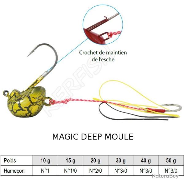 TENYA EXPLORER DEEP EXPLORER TACKLE 50 g Moule
