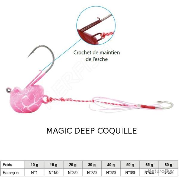 TENYA EXPLORER DEEP EXPLORER TACKLE 50 g Saint-Jacques