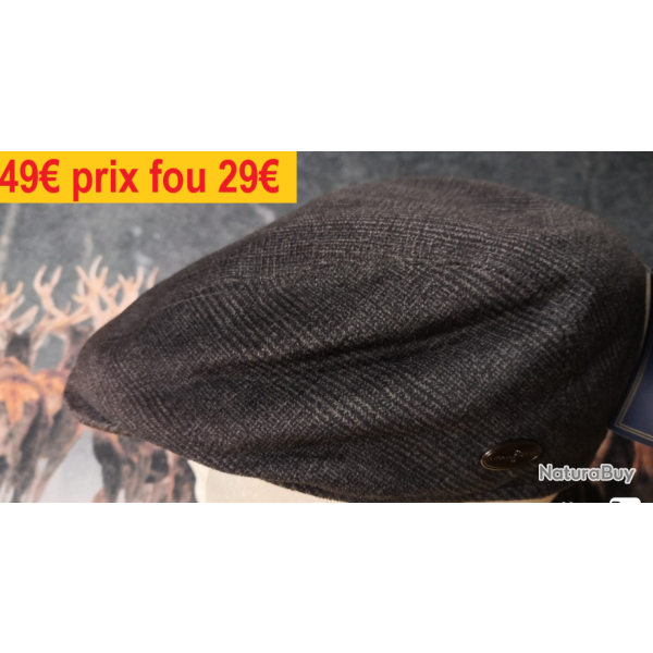 casquette MADE IN ITALY  VELOURS  T 61   9295-61
