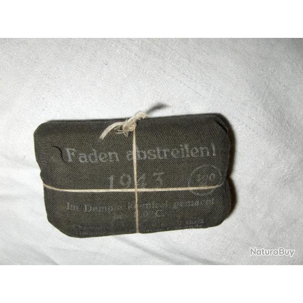 pansement Allemand 2eme guerre mondiale