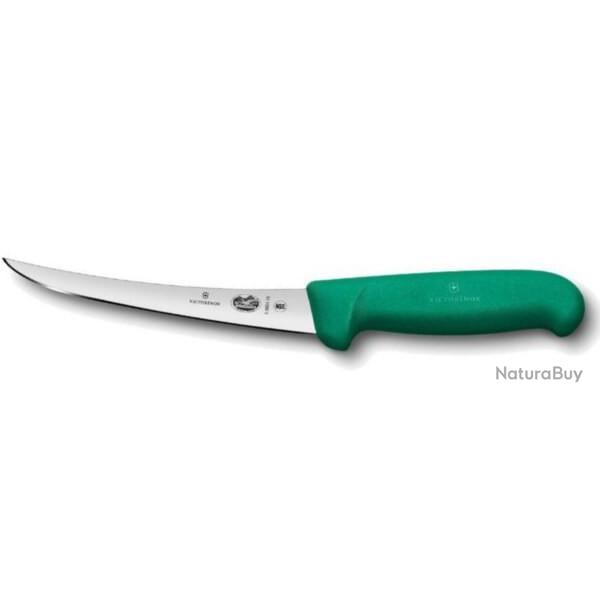 Couteau � d�sosser � dos renvers� 15 cm Victorinox manche vert