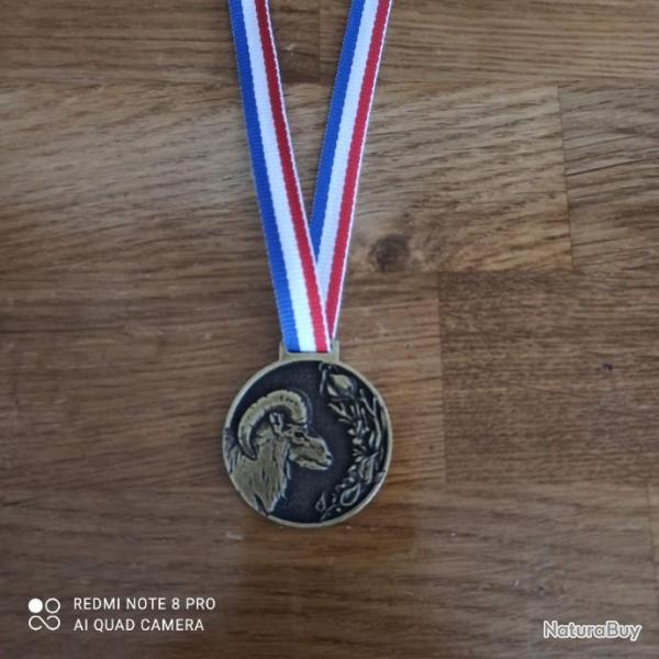 M�daille cotation troph�e mouflon �chelon or