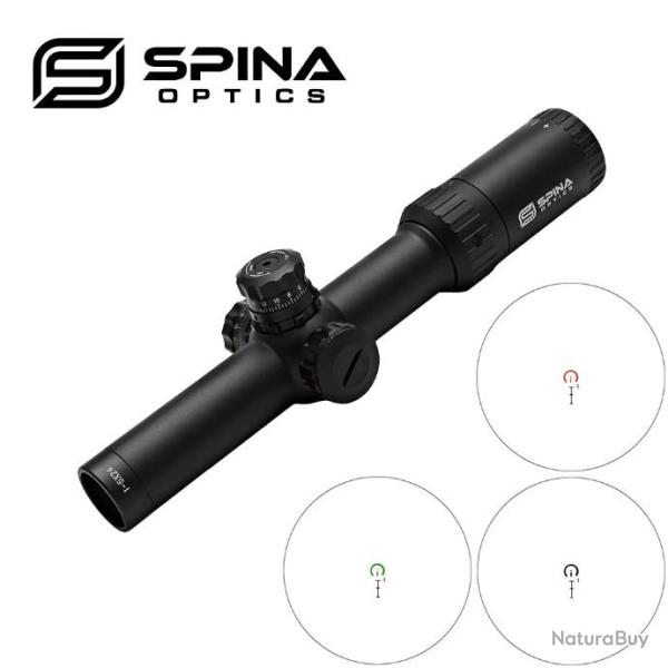 SPINA OPTICS DF 1-5x24 fusil  Air comprim optique de chasse rouge et vert  LIVRAISON GRATUITE