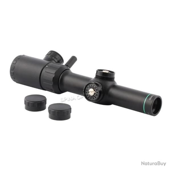 SPINA OPTICS Porte de fusil  Air de chasse vert rouge clair 1-4x20 tlmtre LIVRAISON GRATUITE