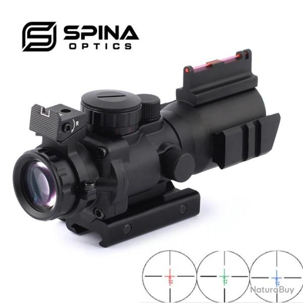 SPINA OPTICS vue tactique 4x32 Acog lunette de vise 20mm queue d'aronde Reflex LIVRAISON GRATUITE