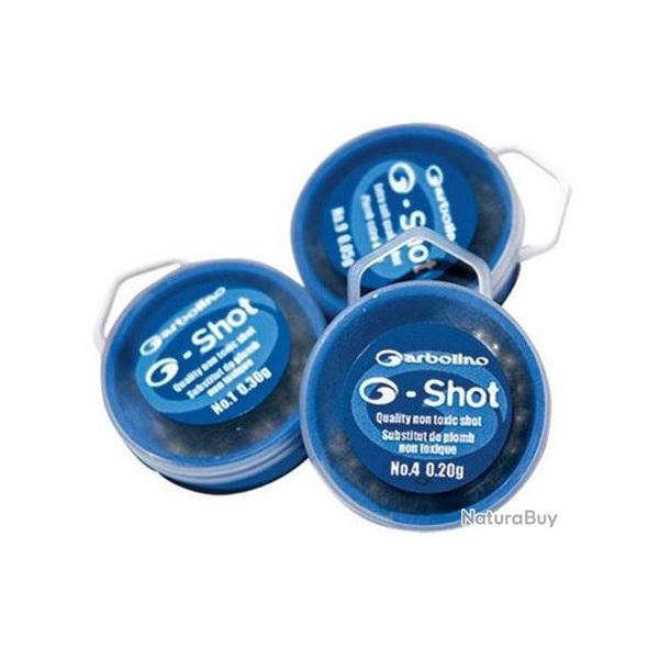 BOITE PLOMB RECHARGE INDIVIDUELLE PLOMBS GARBOLINO C10 NPC Taille 0 - 0.48gr