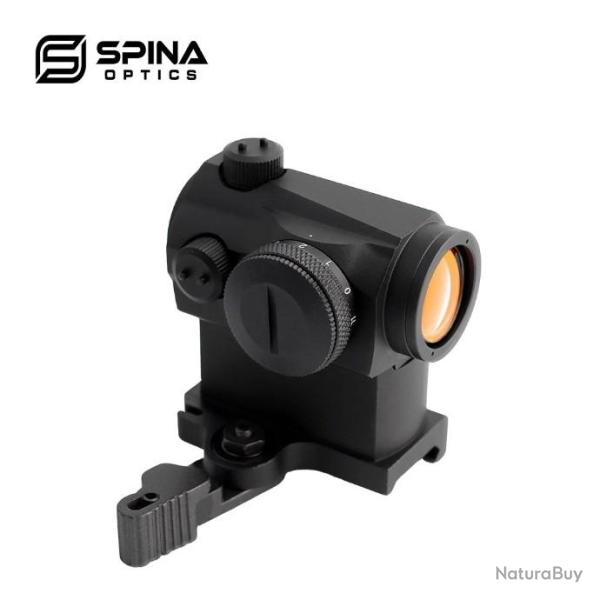 SPINA OPTICS Lunette de vis�e tactique 1x20 � point rouge compacte avec fixation LIVRAISON GRATUITE