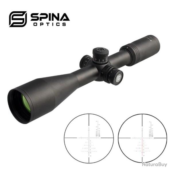 SPINA OPTICS 6-24X50 optique porte clairage rouge 11 niveaux longue porte LIVRAISON GRATUITE