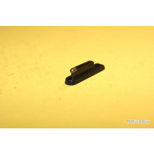 guidon longitudinal acier mire laiton hauteur 6mm longueur 21.94mm - VENDU PAR JEPERCUTE (D21A145)