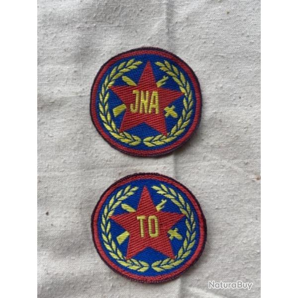 Insignes arm�e yougoslave , conflit des Balkans.