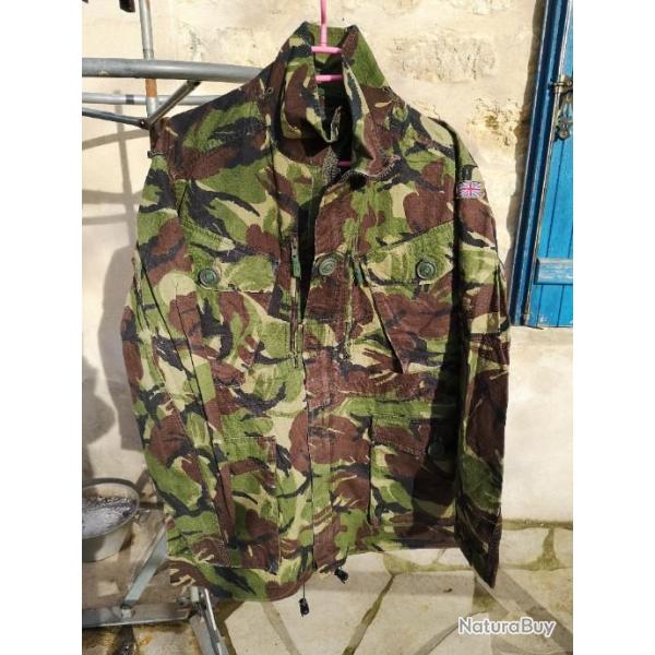 1 veste treillis arm�e anglaise ripstop DPM occasion T170/88