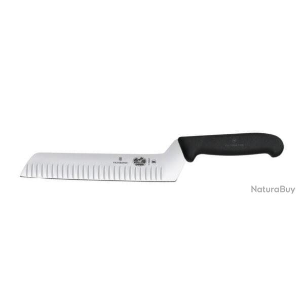 Couteau � fromage/beurre 21 cm Victorinox alv�ol� manche noir
