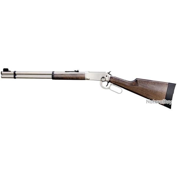 Carabine CO2 Walther lever action cal.4.5mm bois 7.5J carcasse argent�esse argent�e