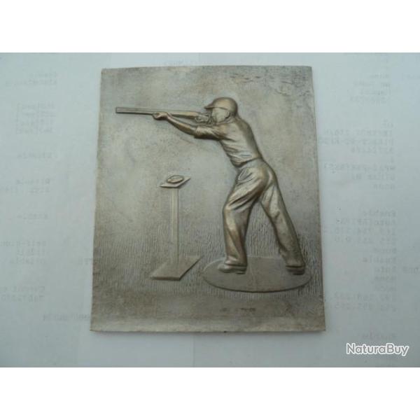 plaque / rcompense ancienne en bronze