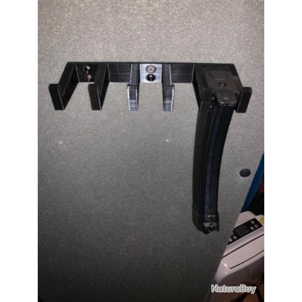 Support / rack de rangement pour 5 chargeurs AK 74
