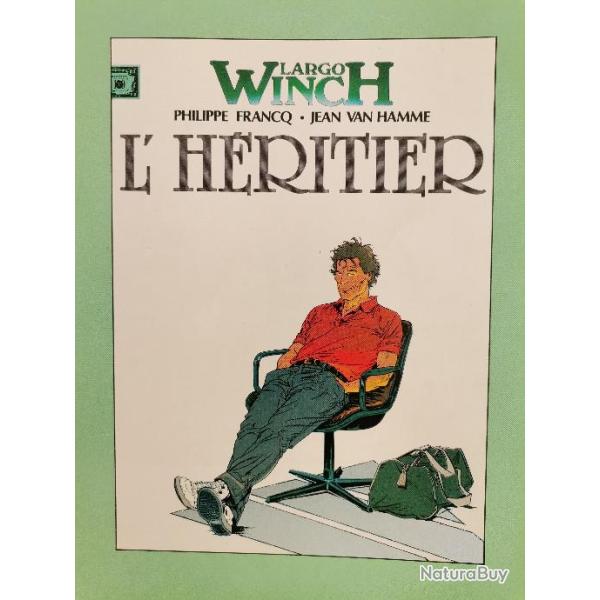 BD Largo Winch L'H�ritier Francq Van Hamme Rep�rages Dupuis