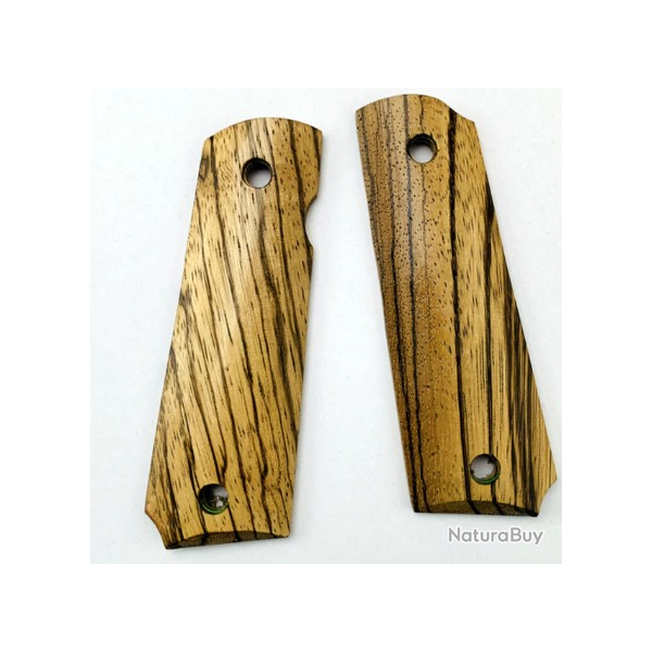 PLAQUETTE G10 ASPECT BOIS COLT 1911